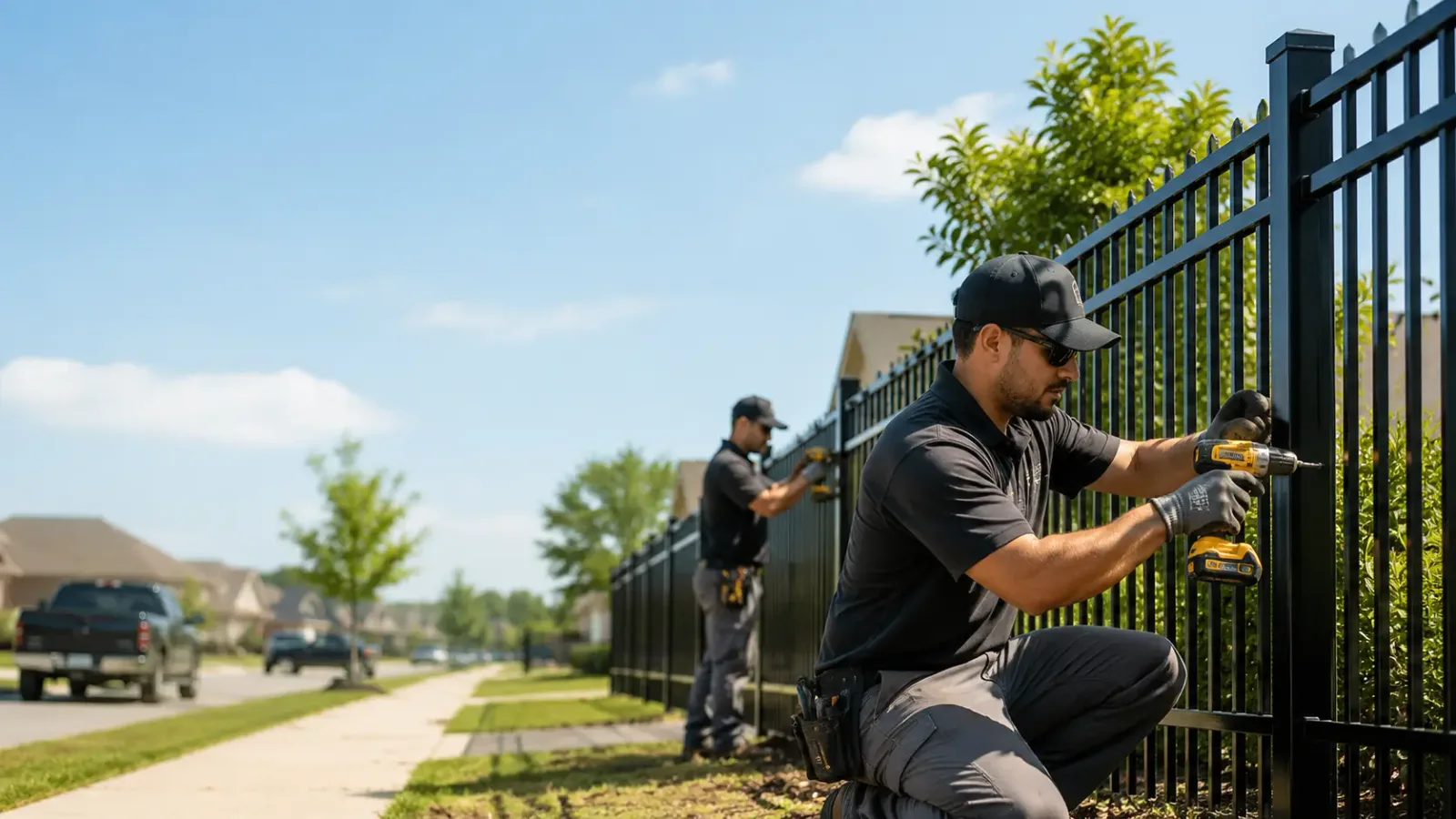Metal Fence Installation in Cumberland, OH